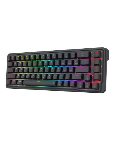 კლავიატურა - Redragon K709 NOVA / მექანიკური / სადენიანი /  სვიჩი: Dragon Chant / შავი / 65%