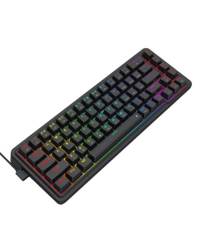 კლავიატურა - Redragon K709 NOVA / მექანიკური / სადენიანი /  სვიჩი: Dragon Chant / შავი / 65%