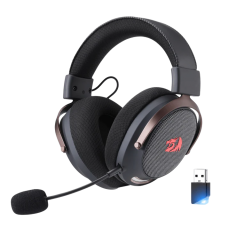 ყურსასმენი – Redragon Arrow H858 / Over-Ear / უსადენო / RGB / შავი