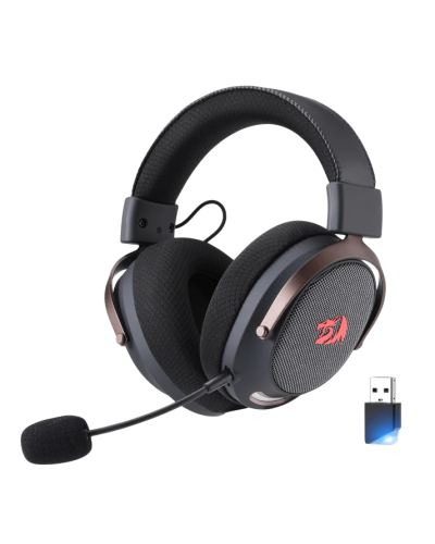 ყურსასმენი – Redragon Arrow H858 / Over-Ear / უსადენო / RGB / შავი