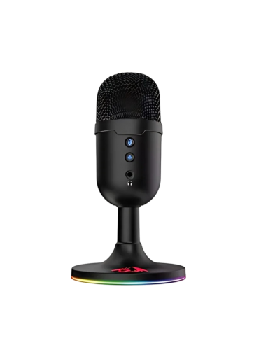 გეიმინგ მიკროფონი - Redragon GM303 Pulsar / USB / Omnidirectional / RGB / ფერი: შავი