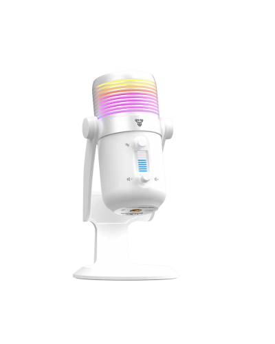 გეიმინგ მიკროფონი - Fantech Leviosa Max MCX03 / USB-C / Cardioid / 24-bit / 192kHz / ფერი: თეთრი