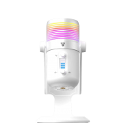 გეიმინგ მიკროფონი - Fantech Leviosa Max MCX03 / USB-C / Cardioid / 24-bit / 192kHz / ფერი: თეთრი