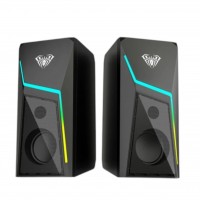 დინამიკი - AULA N-521 / 2.0 / RGB / 6W / შავი