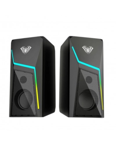 დინამიკი - AULA N-521 / 2.0 / RGB / 6W / შავი