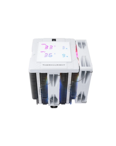 პროცესორის ქულერი - THERMALRIGHT Peerless Assassin 120 Digital ARGB / თეთრი