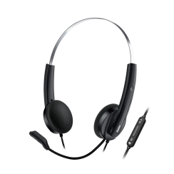 ყურსასმენი - Genius HS-220U / სადენიანი / USB / Over-Ear / შავი