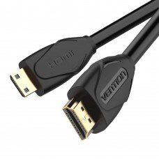 HDMI to Mini HDMI კაბელი - Vention VAA-D02-B200 / 3D მხარდაჭერა / 2 მეტრი