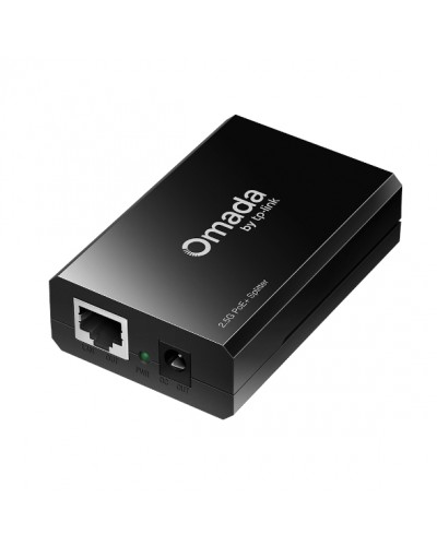 ადაპტერი - TP-Link POE260R / PoE ინჟექტორი / 2.5Gbps / შავი