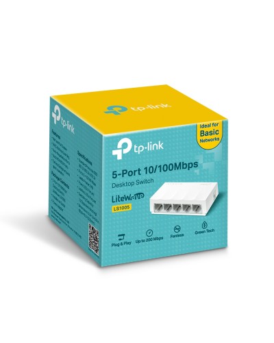 ქსელის გამანაწილებელი - TP-Link LS1005 / 5 პორტი