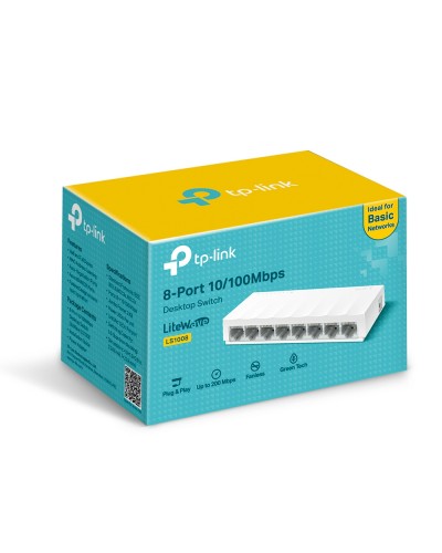 ქსელის გამანაწილებელი - TP-Link LS1008 / 8 პორტი