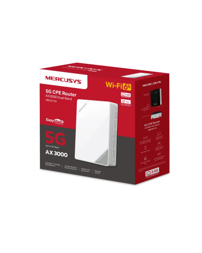 Wi-Fi როუტერი - MERCUSYS MB520-5G / 5G როუტერი / SIM ბარათით