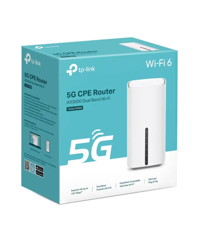 Wi-Fi როუტერი - TP-Link Archer NX500 / 5G როუტერი / SIM ბარათით