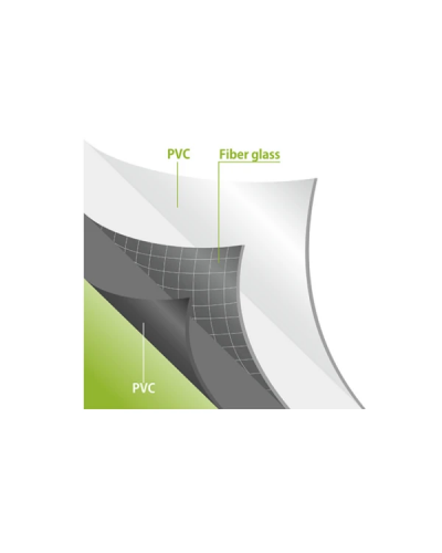 პროექტორის ეკრანი - Vertex VX-PS-180M - 100" / 180x180cm / 160°