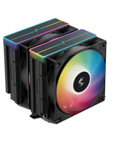 პროცესორის ქულერი - DEEPCOOL AG620 BK / შავი / ARGB