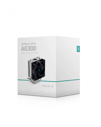 პროცესორის ქულერი - DEEPCOOL AG300 / შავი