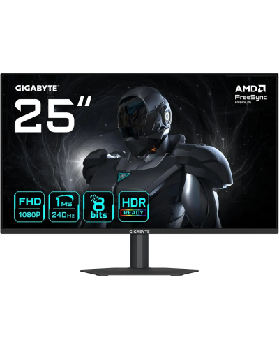 მონიტორი - Gigabyte G25F2A / 24.5" / IPS / 1ms / 240Hz / FHD