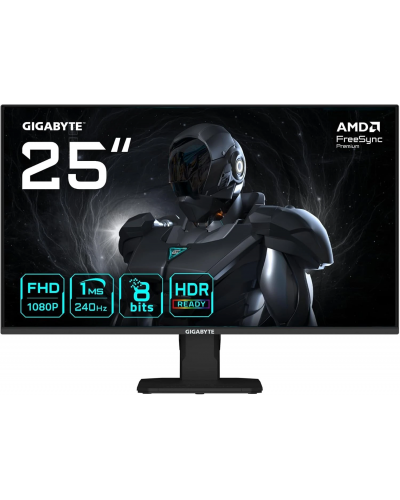 მონიტორი - Gigabyte G25F2A / 24.5" / IPS / 1ms / 240Hz / FHD