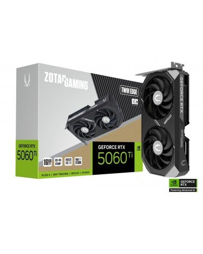 ვიდეობარათი - ZOTAC GeForce RTX 5060 Ti 16GB GDDR7 Twin Edge OC White Edition