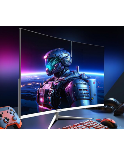 მონიტორი - INTEX IT-2402 White / 27" / VA / 5ms / 100Hz / FHD / რკალური