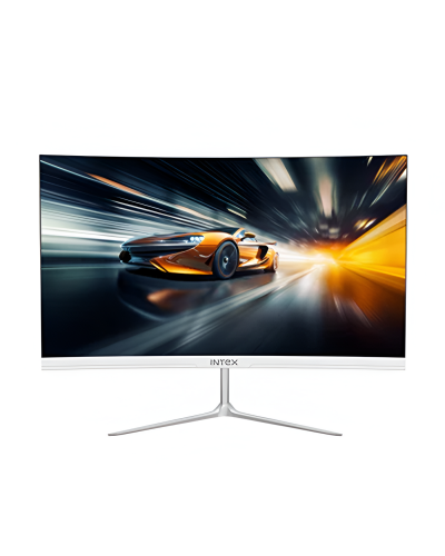 მონიტორი - INTEX IT-2402 White / 27" / VA / 5ms / 100Hz / FHD / რკალური