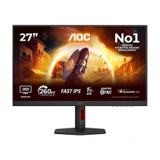 მონიტორი - AOC Q27G4ZR/01 / 27" / Fast IPS / 0.3ms / 260Hz / 2K QHD