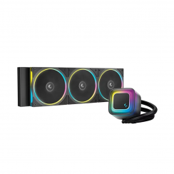 წყლის გაგრილება - DEEPCOOL LE360 PRO / შავი / ARGB