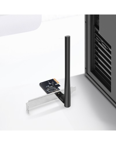 PCIe Wi-Fi ადაპტერი - TP-Link Archer T2E AC600 Wireless Dual Band PCI Express Adapter