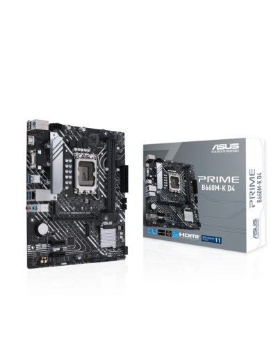 დედა დაფა - ASUS PRIME B660M-K D4 / LGA1700 / LGA1700