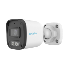 გარე სათვალთვალო ვიდეო კამერა Uniarch IPC-B132-AF28-DL-ECO / 2MP / PoE / Smart Dual Light / IP67