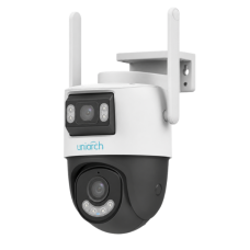 გარე სათვალთვალო ვიდეო კამერა UNIARCH Uho-P2S-M33F34 / 3MP + 3MP / Dual Lens PTZ / Wi-Fi / IP66