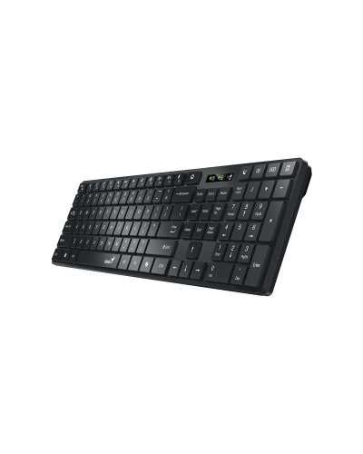 კლავიატურა - Genius SlimStar 7250BT / უსადენო / Bluetooth / 2.4GHz Wireless / USB-A / მემბრანული / AI Copilot / RU Layout / შავი / 100%