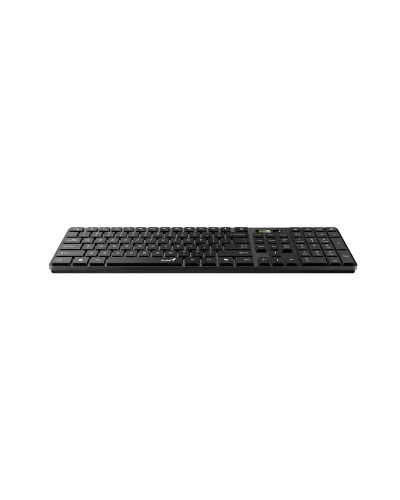 კლავიატურა - Genius SlimStar 7250BT / უსადენო / Bluetooth / 2.4GHz Wireless / USB-A / მემბრანული / AI Copilot / RU Layout / შავი / 100%