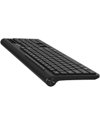 კლავიატურა - Genius SlimStar 7230 / უსადენო / 2.4GHz Wireless / USB Dongle / მემბრანული / RU Layout / შავი / 100%