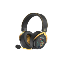 ყურსასმენი - A4Tech Bloody MR595 AIO / უსადენო / Bluetooth 5.3 / 2.4GHz / Over-Ear / Renegade Midnight