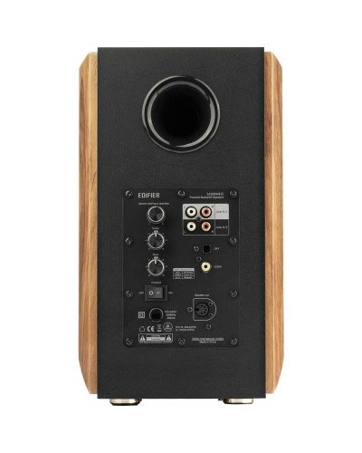 დინამიკი - Edifier S1000 MKII / 2.0 / 120W RMS / Bluetooth 5.0 aptX HD / Optical / Coaxial / ყავისფერი