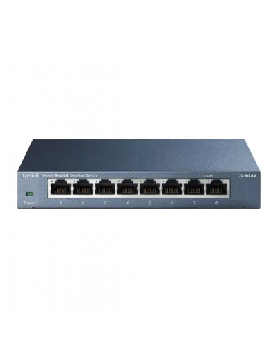 ქსელის გამანაწილებელი - TP-Link TL-SG108 / 8 პორტი