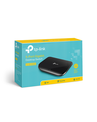 ქსელის გამანაწილებელი - TP-Link TL-SG1005D / 5 პორტი
