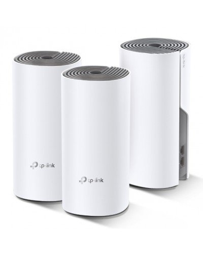 Wi-Fi Mesh სისტემა - TP-Link Deco E4 (3-Pack) / AC1200 / Whole Home Mesh Wi-Fi System