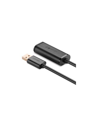 USB დამაგრძელებელი UGREEN US121 (10323) – USB 2.0 Active / 15მ / შავი
