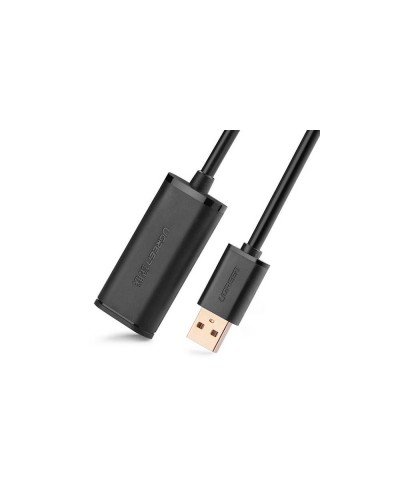 USB დამაგრძელებელი UGREEN US121 (10323) – USB 2.0 Active / 15მ / შავი