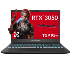 ნოუთბუქი Dream Machines RG3050-15UA70 / 15.6" inch / i5-13420H / 16GB RAM / 512GB SSD / RTX 3050 4GB