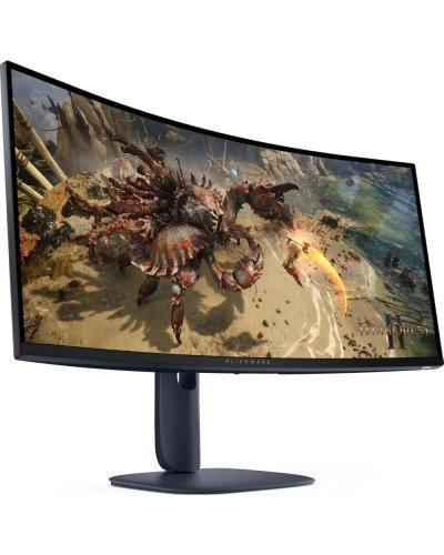 მონიტორი - Dell Alienware AW3425DWM / 34" / VA / 1ms / 180Hz / WQHD 4K / რკალური