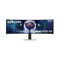 მონიტორი - Samsung Odyssey OLED G9 LS49DG932SIXCI / 49" / OLED / 0.03ms / 240Hz / DQHD / რკალური