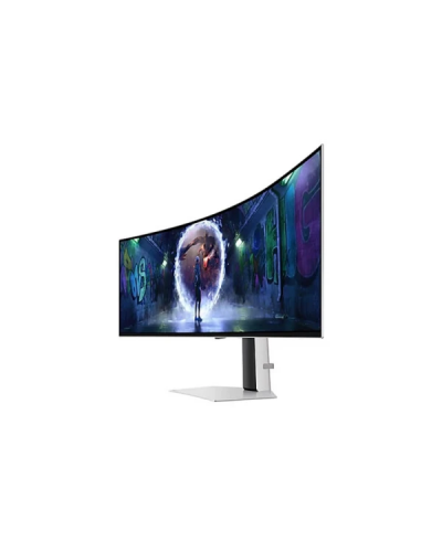 მონიტორი - Samsung Odyssey OLED G9 LS49DG932SIXCI / 49" / OLED / 0.03ms / 240Hz / DQHD / რკალური