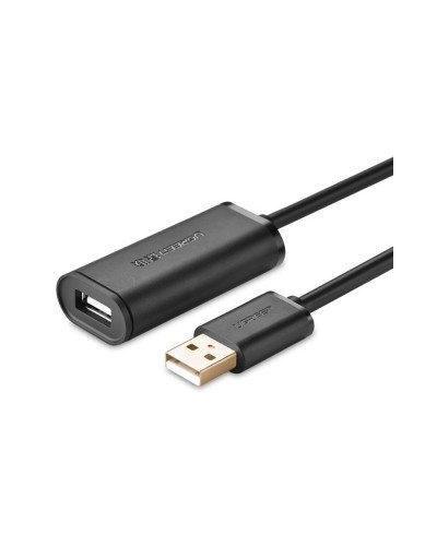 USB დამაგრძელებელი UGREEN US121 (10319) – USB 2.0 Active / 5მ / შავი