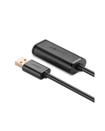 USB დამაგრძელებელი UGREEN US121 (10319) – USB 2.0 Active / 5მ / შავი