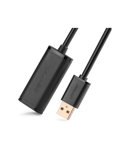 USB დამაგრძელებელი UGREEN US121 (10319) – USB 2.0 Active / 5მ / შავი