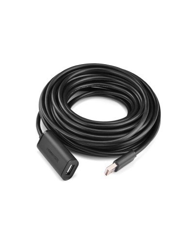 USB დამაგრძელებელი UGREEN US121 (10319) – USB 2.0 Active / 5მ / შავი