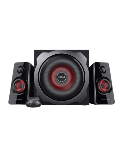 დინამიკი - Trust GXT 38 2.1 Ultimate Bass Speaker Set / 60W RMS / შავი